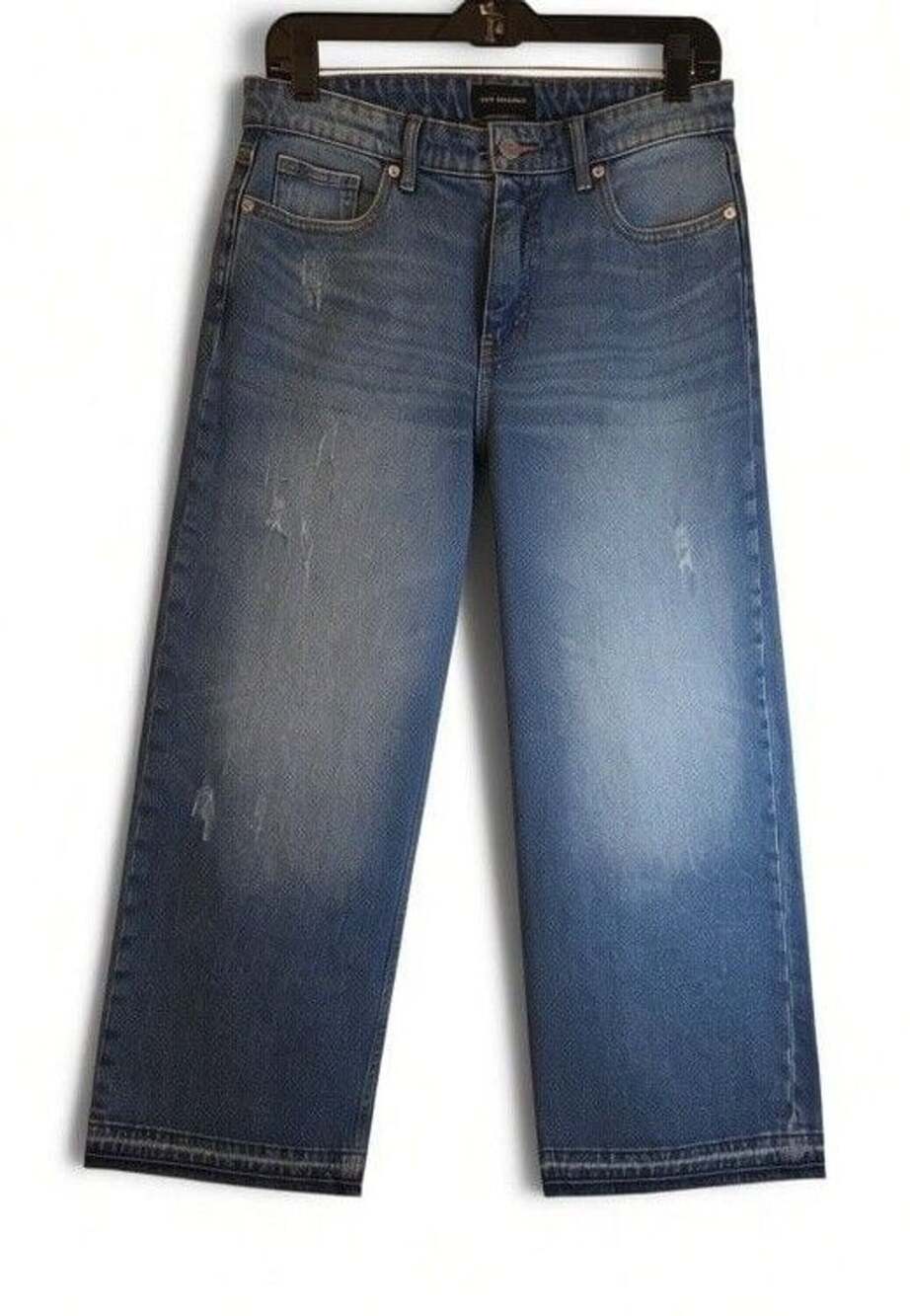 Free Assembly Wide Leg Jeans Size 6 Vintage Wash